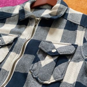 Men’s Arizona Jean Co Flannel Zip Shirt
